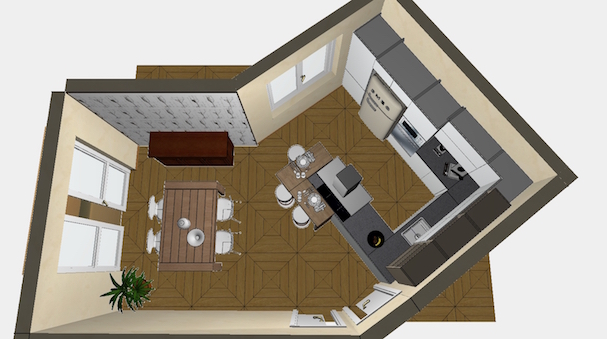 progetto Veneta cucine Domus Arredi Lissone 